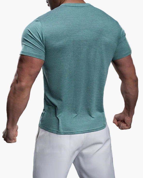 Herren Sport Performance T-Shirt Slim Fit – Atmungsaktiv & Schnelltrocknend für Fitness & Alltag