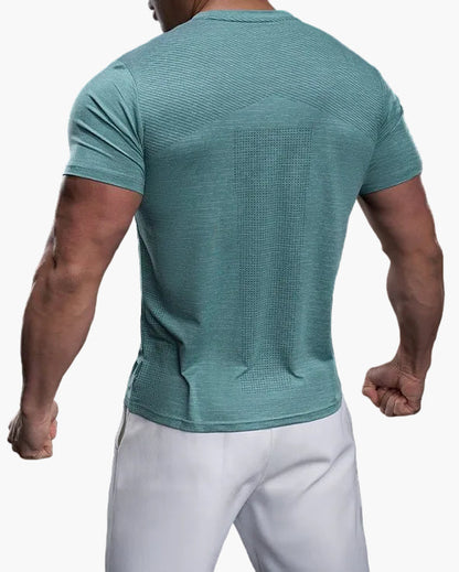 Herren Sport Performance T-Shirt Slim Fit – Atmungsaktiv & Schnelltrocknend für Fitness & Alltag
