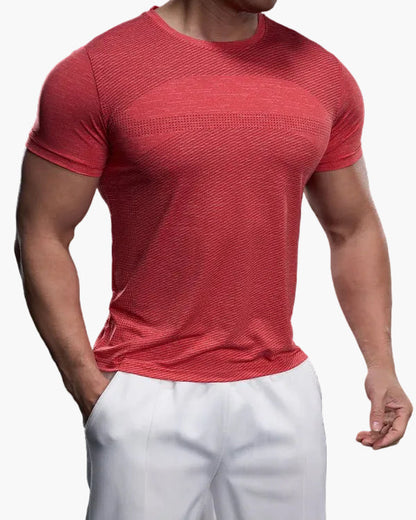 Herren Sport Performance T-Shirt Slim Fit – Atmungsaktiv & Schnelltrocknend für Fitness & Alltag