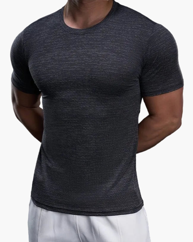 Herren Sport Performance T-Shirt Slim Fit – Atmungsaktiv & Schnelltrocknend für Fitness & Alltag