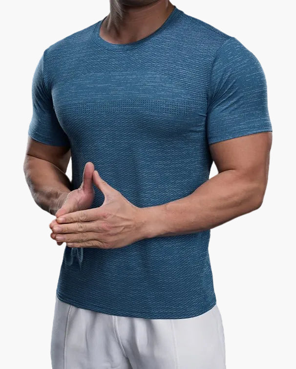 Herren Sport Performance T-Shirt Slim Fit – Atmungsaktiv & Schnelltrocknend für Fitness & Alltag