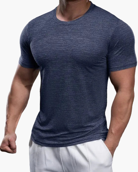 Herren Sport Performance T-Shirt Slim Fit – Atmungsaktiv & Schnelltrocknend für Fitness & Alltag