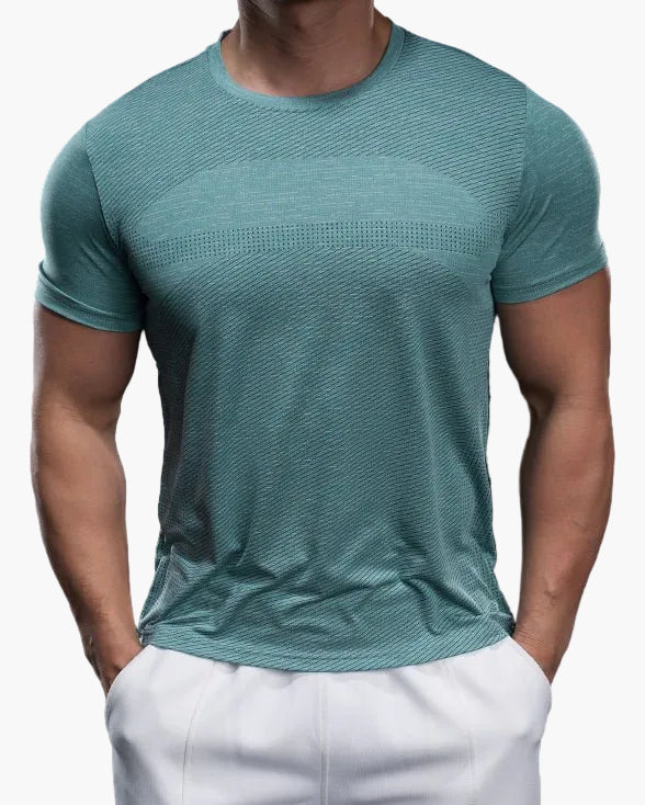 Herren Sport Performance T-Shirt Slim Fit – Atmungsaktiv & Schnelltrocknend für Fitness & Alltag
