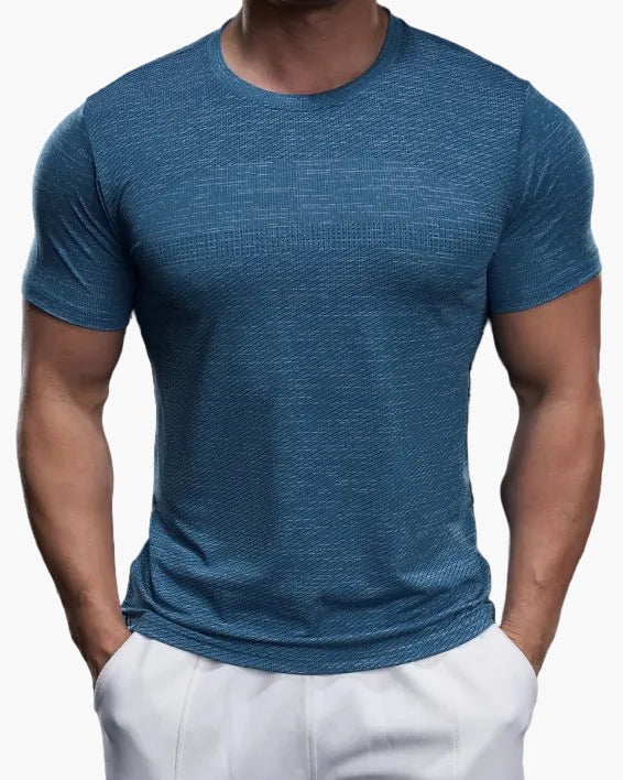 Herren Sport Performance T-Shirt Slim Fit – Atmungsaktiv & Schnelltrocknend für Fitness & Alltag