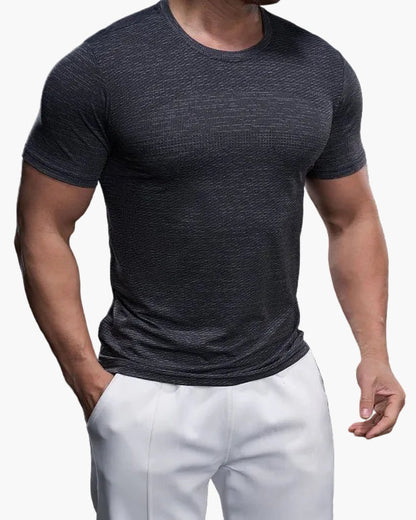 Herren Sport Performance T-Shirt Slim Fit – Atmungsaktiv & Schnelltrocknend für Fitness & Alltag
