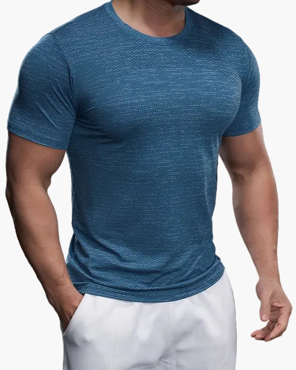 Herren Sport Performance T-Shirt Slim Fit – Atmungsaktiv & Schnelltrocknend für Fitness & Alltag