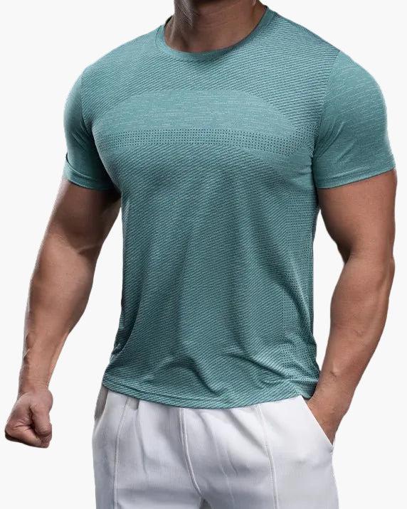 Herren Sport Performance T-Shirt Slim Fit – Atmungsaktiv & Schnelltrocknend für Fitness & Alltag