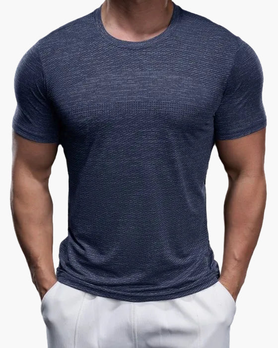 Herren Sport Performance T-Shirt Slim Fit – Atmungsaktiv & Schnelltrocknend für Fitness & Alltag