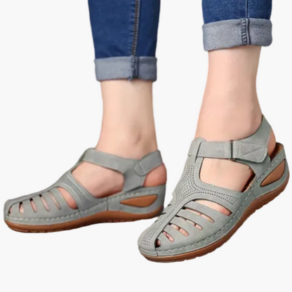 Damen Komfort-Orthopädische Sandalen im Römischen Stil für Alltag und Spaziergänge
