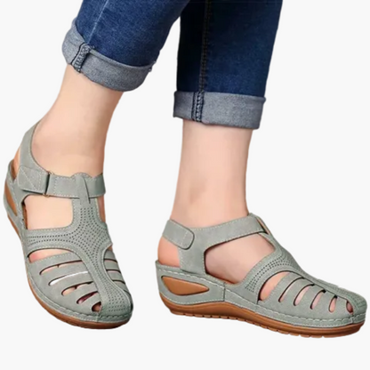 Damen Komfort-Orthopädische Sandalen im Römischen Stil für Alltag und Spaziergänge