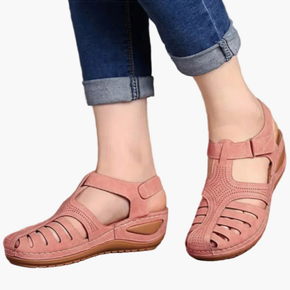 Damen Komfort-Orthopädische Sandalen im Römischen Stil für Alltag und Spaziergänge
