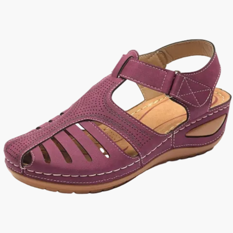 Damen Komfort-Orthopädische Sandalen im Römischen Stil für Alltag und Spaziergänge