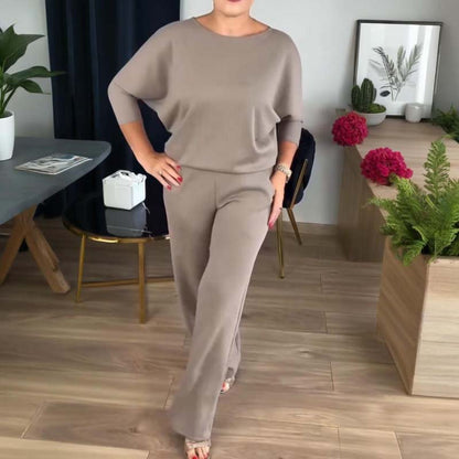 Damen 3-teiliges Business & Freizeit Set – Elegantes Outfit mit Blazer, Shirt & Hose für Büro und Alltag
