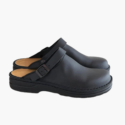 Herren Clogs Komfort Pantoletten mit Schnalle – Alltag & Freizeit