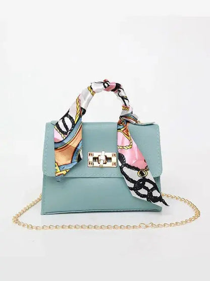 Damen Handtasche im eleganten Stil mit Schalgriff und goldener Kette – Perfekt für Alltag und besondere Anlässe