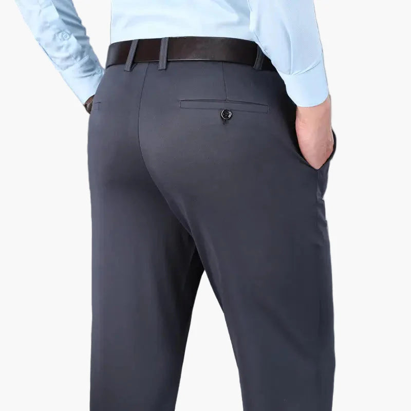 Herren Stretch-Businesshose – Bequeme Anzughose für Büro & Alltag, Modernes Design