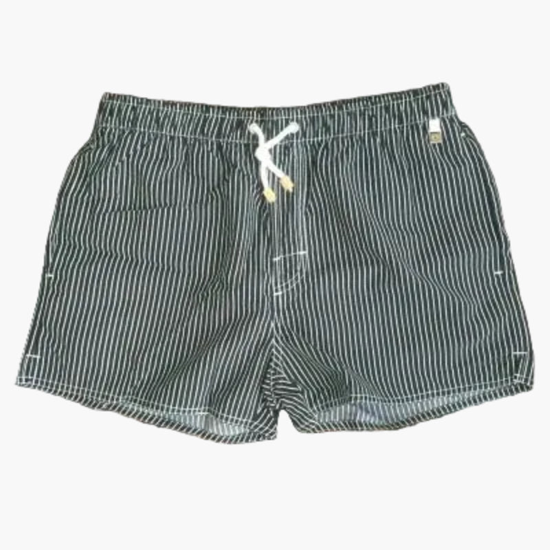 Herren Bade-Shorts mit Streifen – Klassische Schwimmshorts für Strand und Freizeit