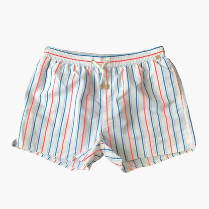 Herren Bade-Shorts mit Streifen – Klassische Schwimmshorts für Strand und Freizeit