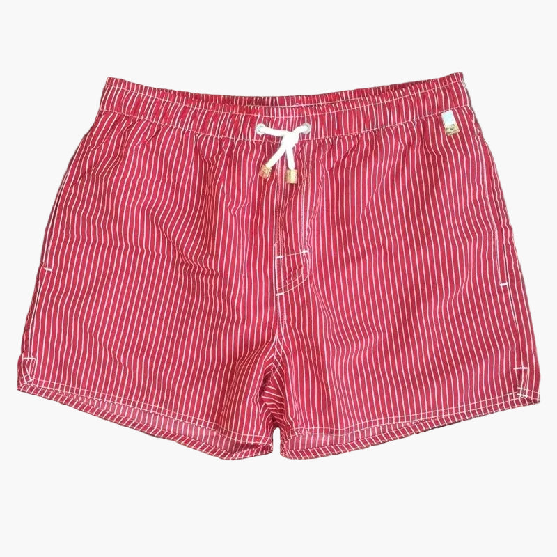 Herren Bade-Shorts mit Streifen – Klassische Schwimmshorts für Strand und Freizeit