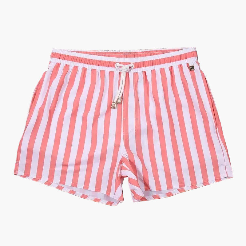 Herren Bade-Shorts mit Streifen – Klassische Schwimmshorts für Strand und Freizeit