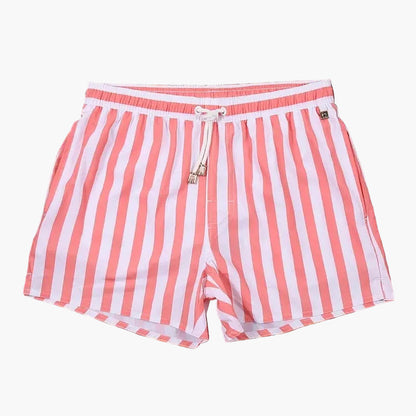Herren Bade-Shorts mit Streifen – Klassische Schwimmshorts für Strand und Freizeit
