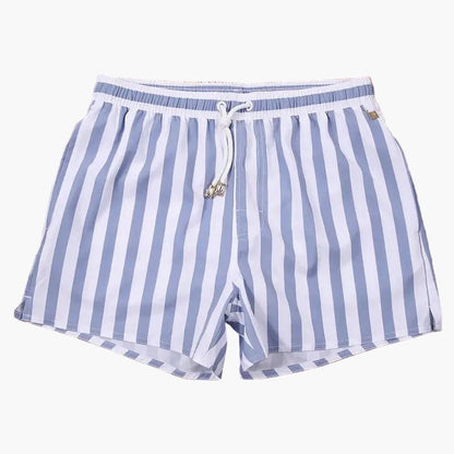 Herren Bade-Shorts mit Streifen – Klassische Schwimmshorts für Strand und Freizeit