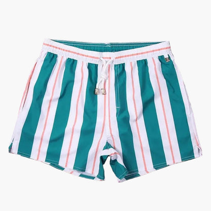 Herren Bade-Shorts mit Streifen – Klassische Schwimmshorts für Strand und Freizeit