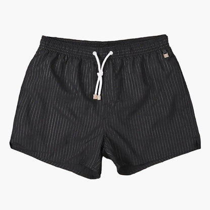 Herren Bade-Shorts mit Streifen – Klassische Schwimmshorts für Strand und Freizeit