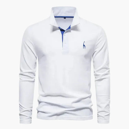 Herren Langarm Poloshirt – Klassischer Stil für Freizeit und Business